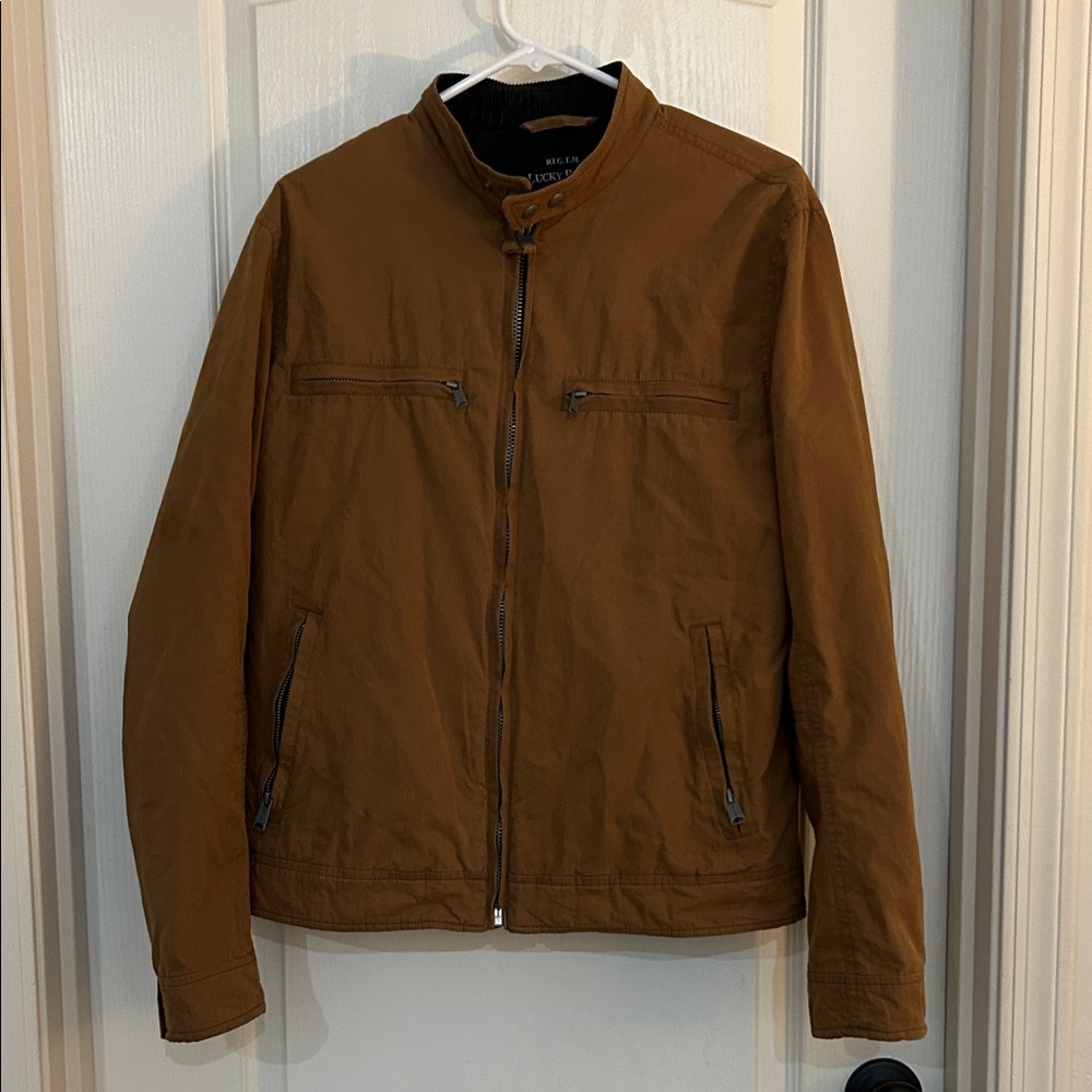 Lucky Brand Men's Tan Lightweight Jacket